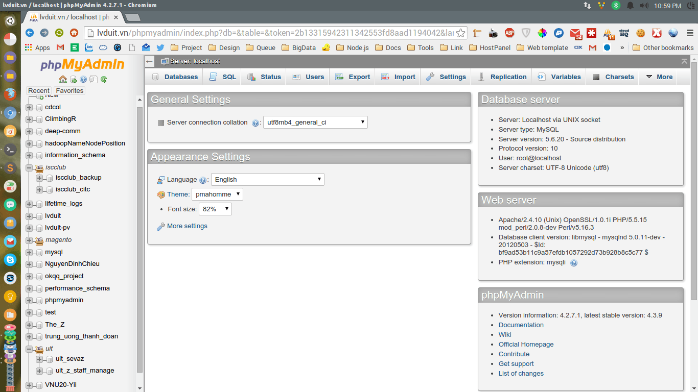 phpMyAdmin